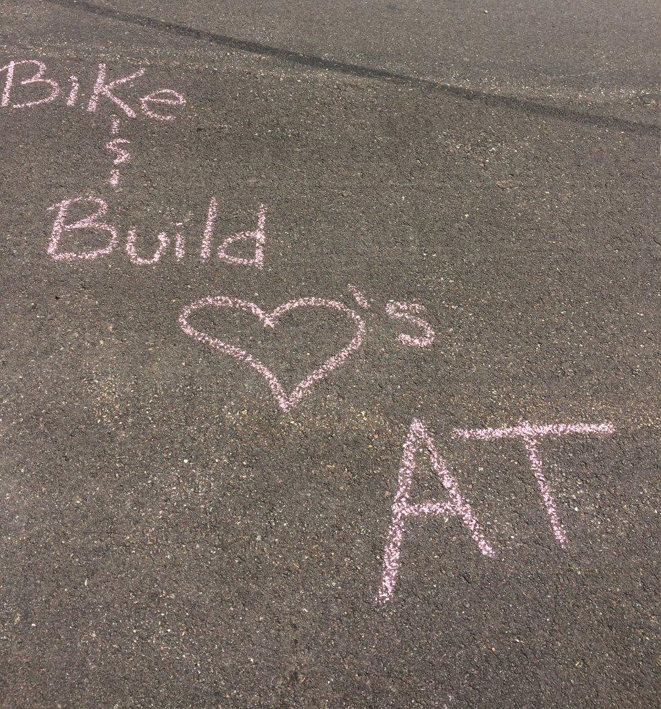Bike & Build trail magic.