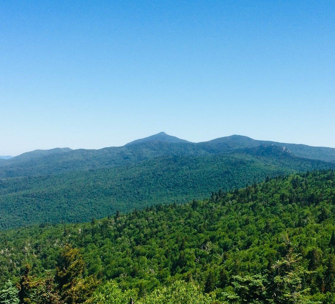 Approaching the hump.