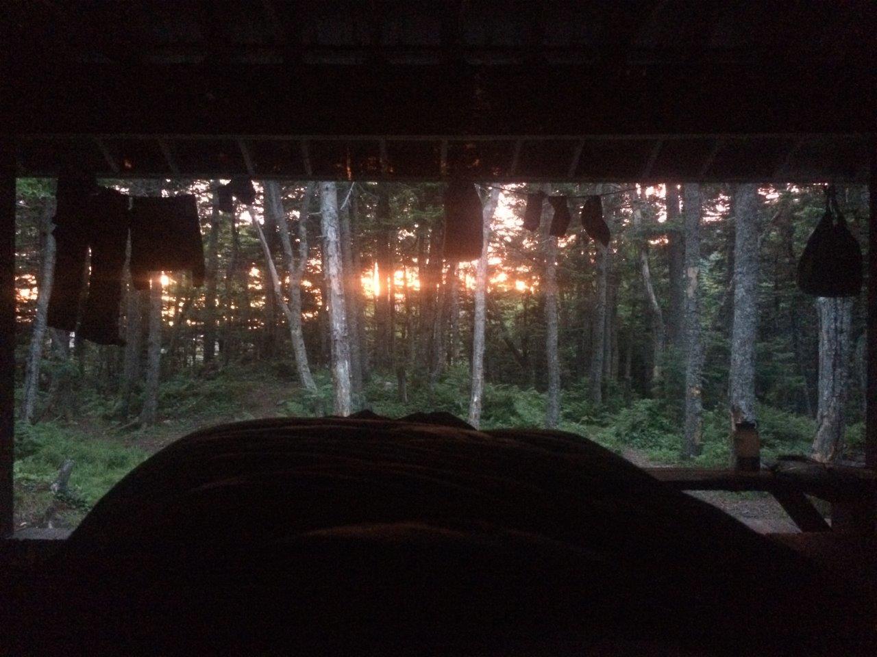 Perhaps the most quaint lean-to on the Long Trail, Sterling Pond shelter was the perfect respite after a long day up and over Mansfield.