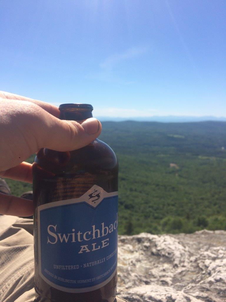 Surprise switchbacks on the Long Trail.